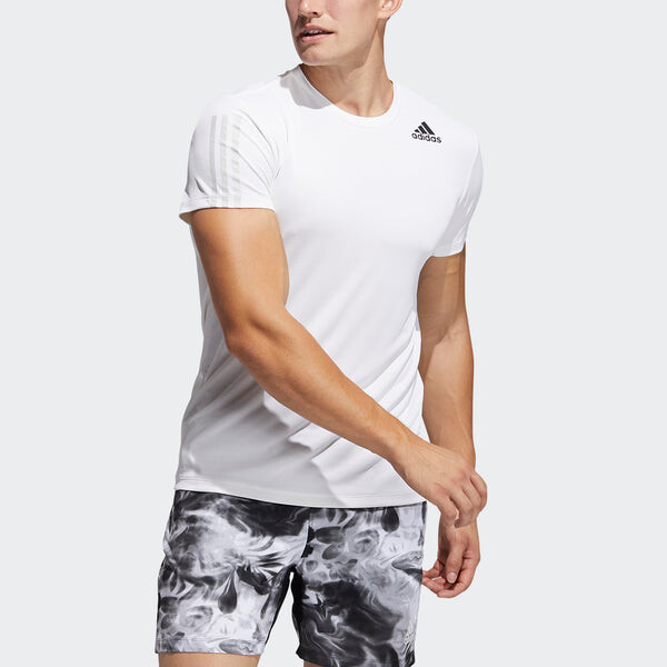 Футболка hrdy 3s футболка тренировочная спортивная с коротким рукавом белая Adidas, белый — фото 2