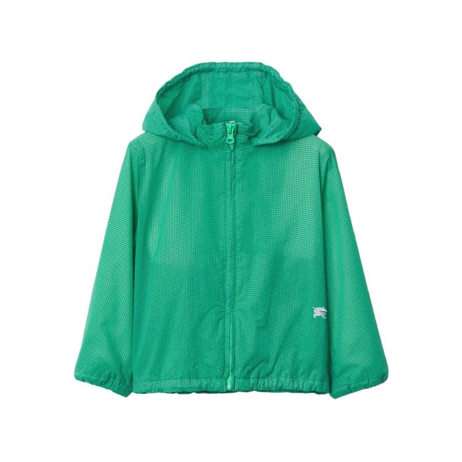 

Burberry Мальчики Harry Легкая куртка с капюшоном, Bright Jade