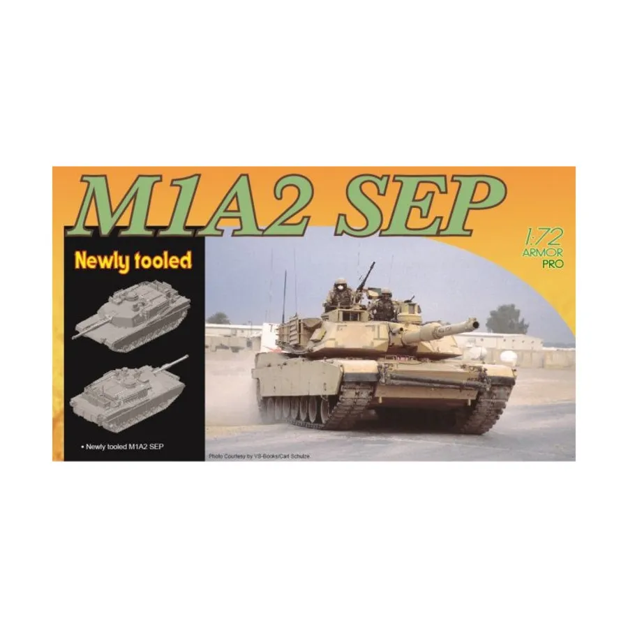 

Танк M1A2 Abrams SEP, Dragon Models - Armor Pro Series (1:72)