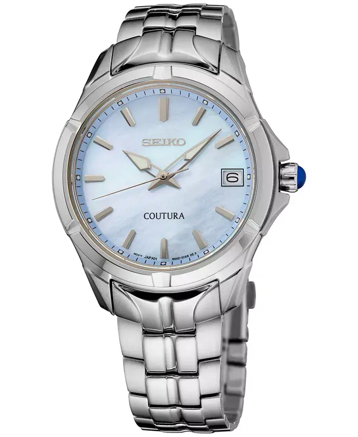

Женские наручные часы Coutura из нержавеющей стали, 34 мм Seiko