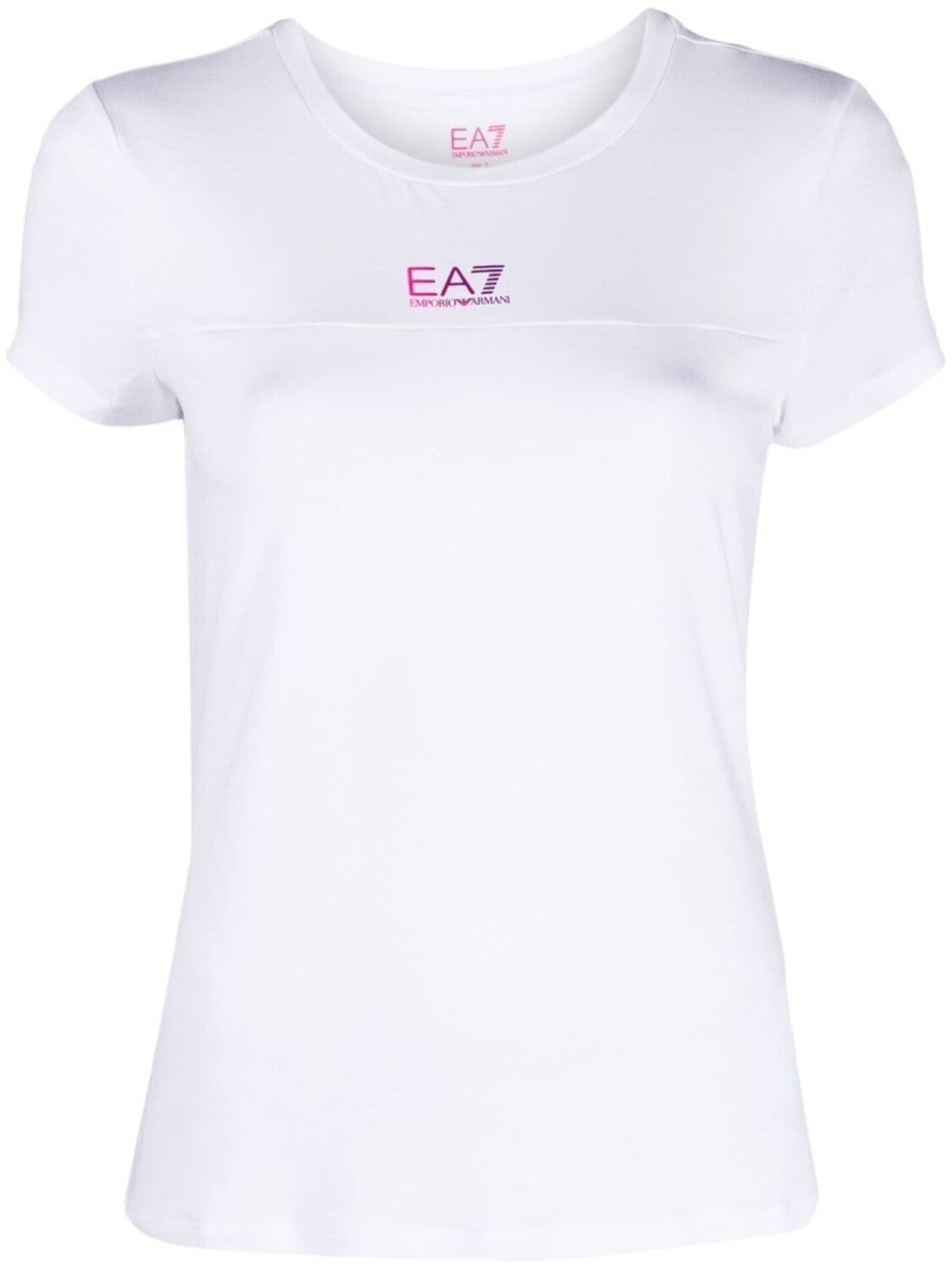 

Футболка с логотипом Ea7 Emporio Armani, белый