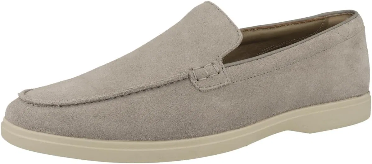 Мокасины мужские Clarks серый — фото 4