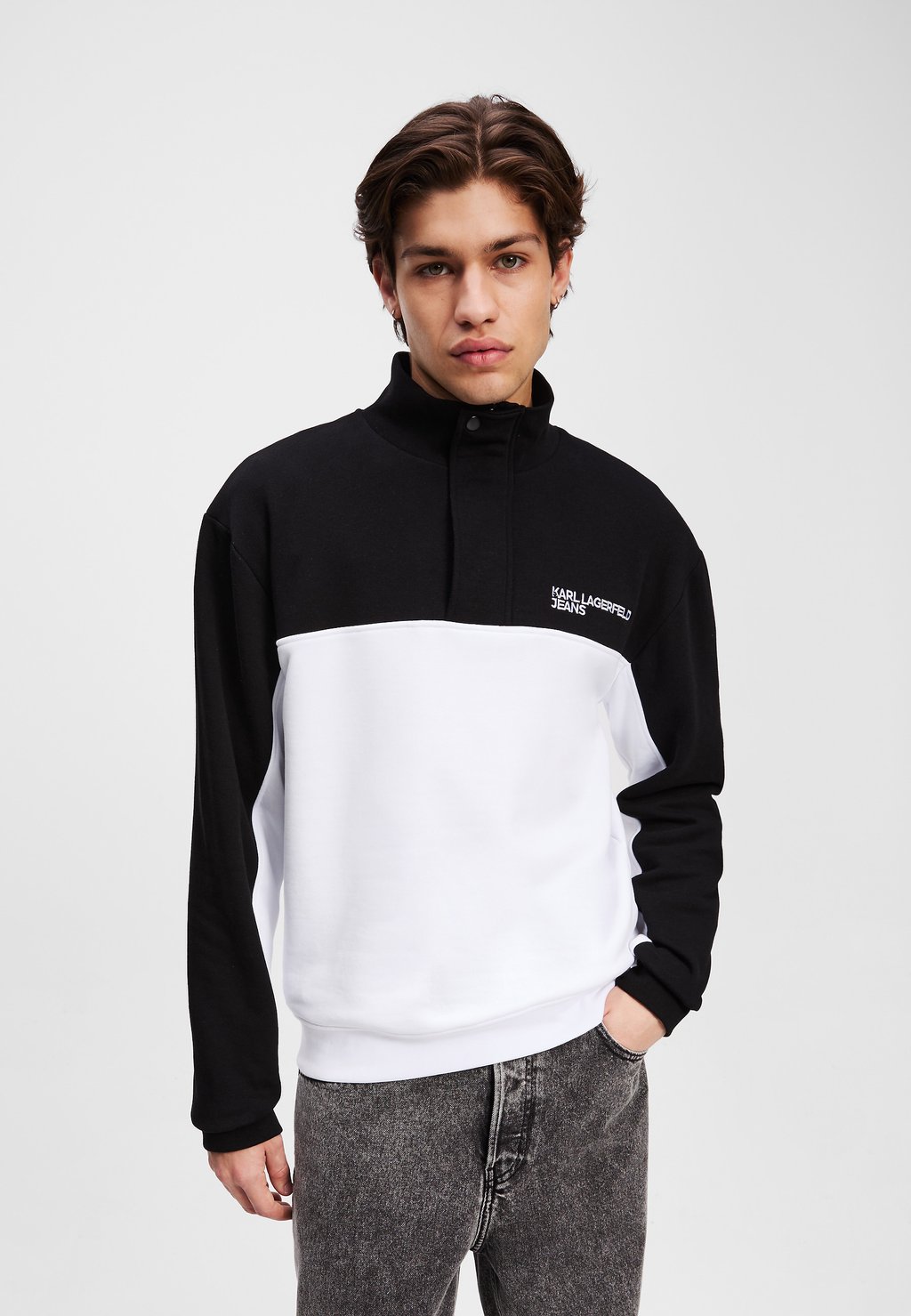 

Толстовка KARL LAGERFELD JEANS, черный