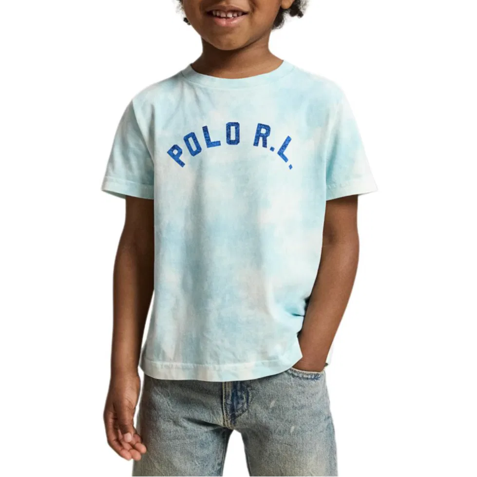 Футболка Classic Version Kids' Polo Ralph Lauren, Light Blue — фото 4