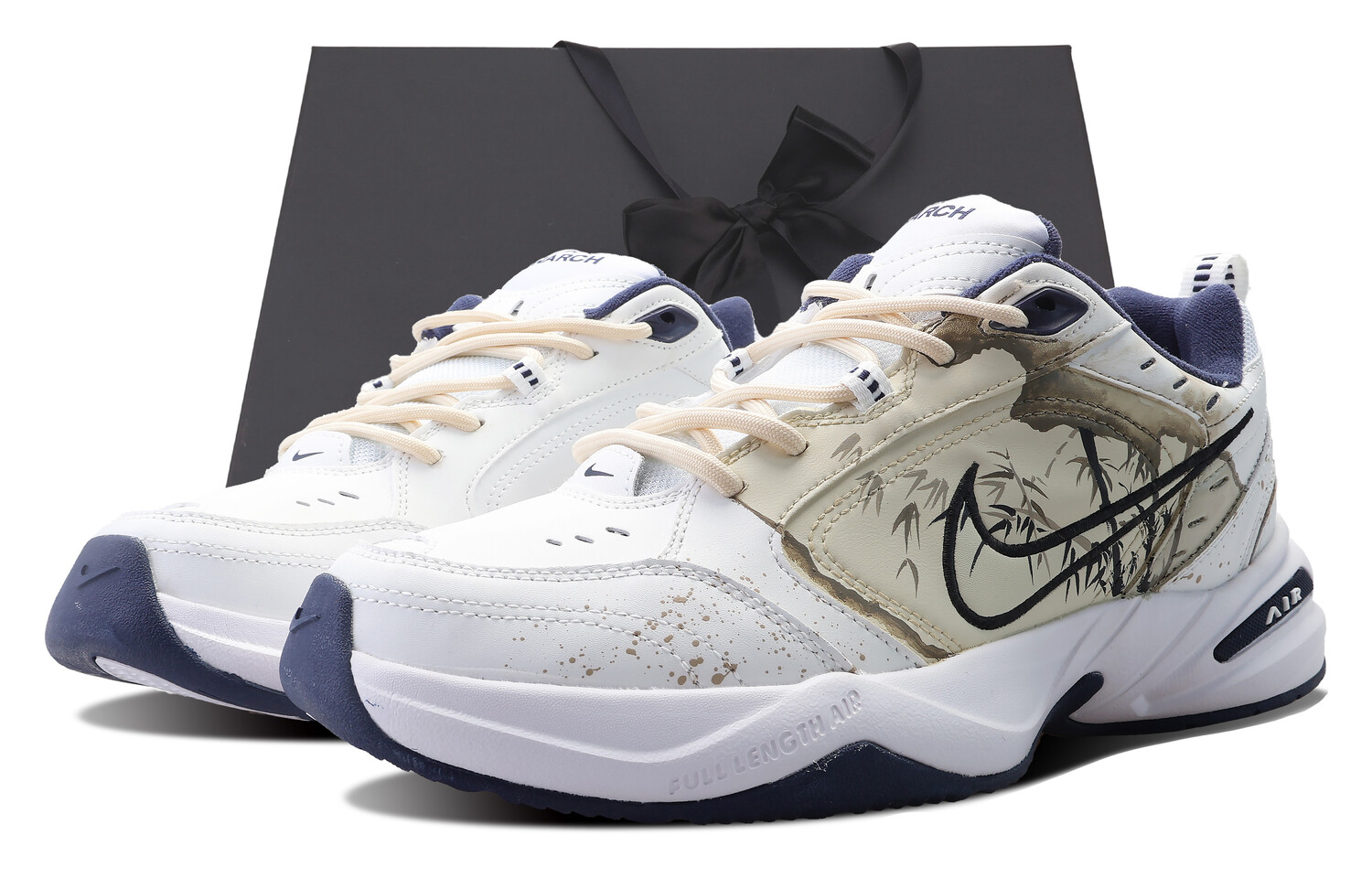 

Кроссовки Nike Air Monarch 4 Chunky Sneakers Unisex Low-top Yellow, желтый
