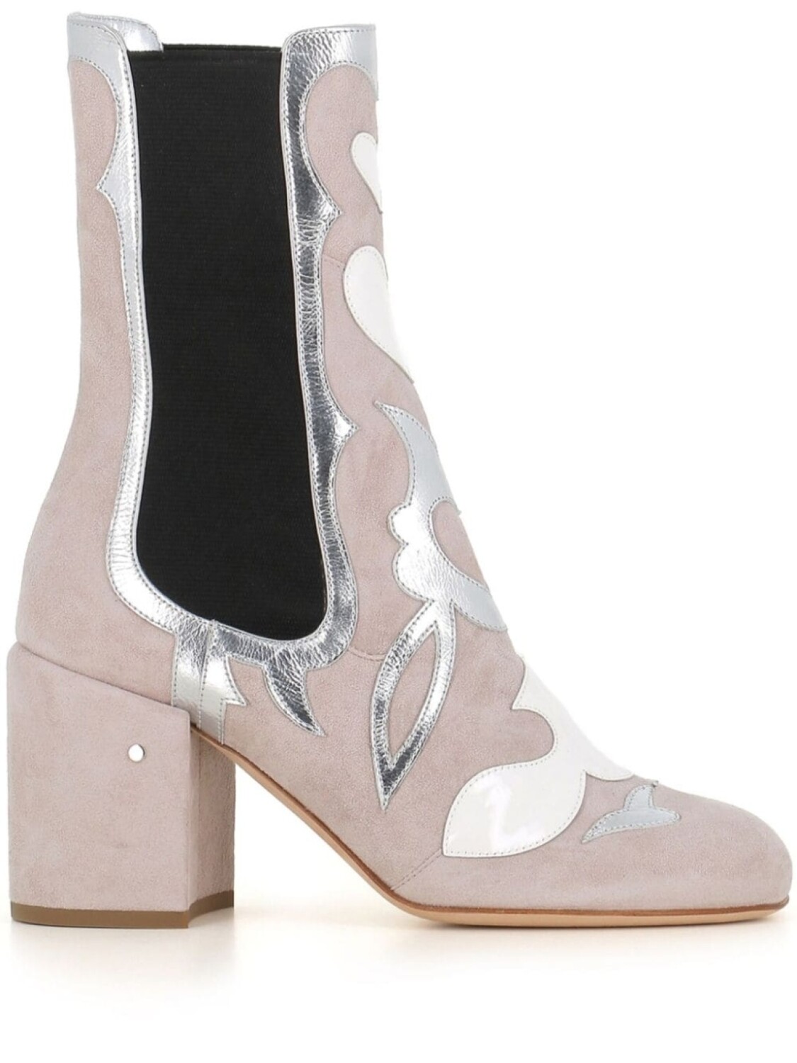 

Сапоги Laurence Dacade 70 мм из замши, серый