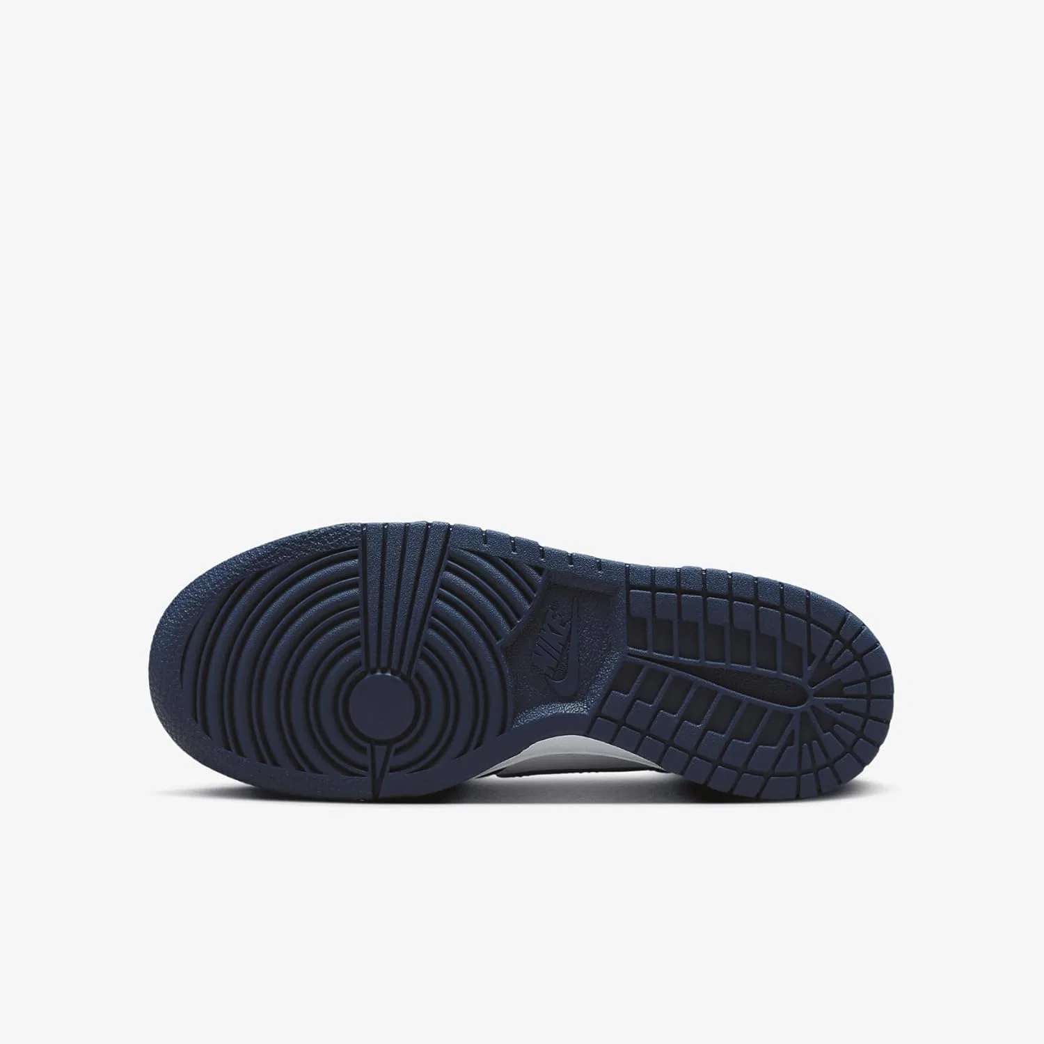 Кроссовки детские Nike Dunk Low, Black/White/University Red/Midnight Navy — фото 2