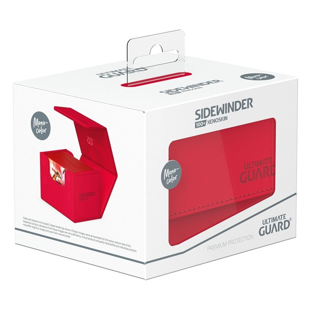 

Sidewinder 100+ XenoSkin Monocolor Red Ultimate Guard