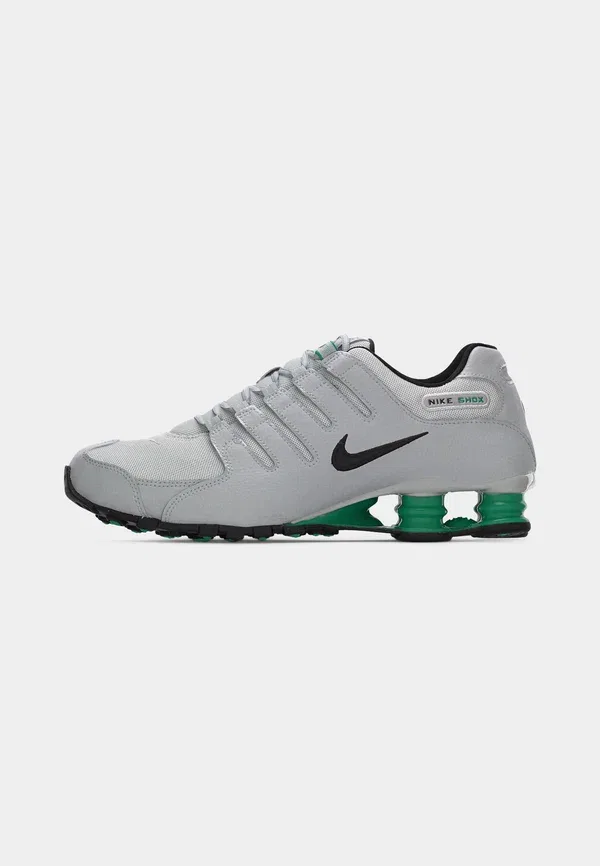 Кроссовки Nike Sportswear Shox NZ, серый туман/черный/стадиум грин/пихта/светлая пемза — фото 2