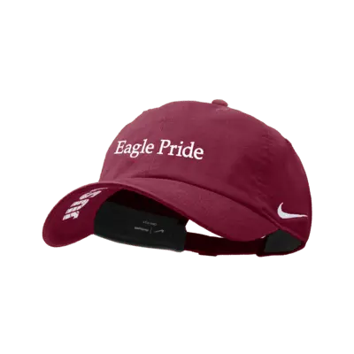 

Бейсболка Nike North Carolina Central College Adjustable Cap, цвет Maroon