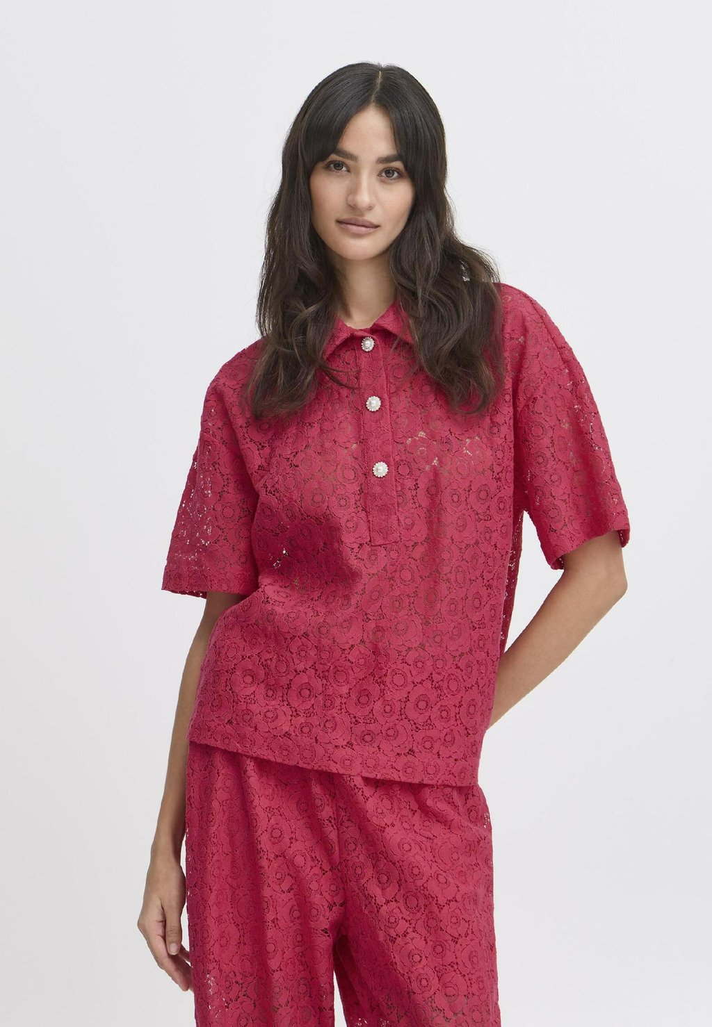 

Рубашка поло BYBXSOLACY b.young by Zalando, красный
