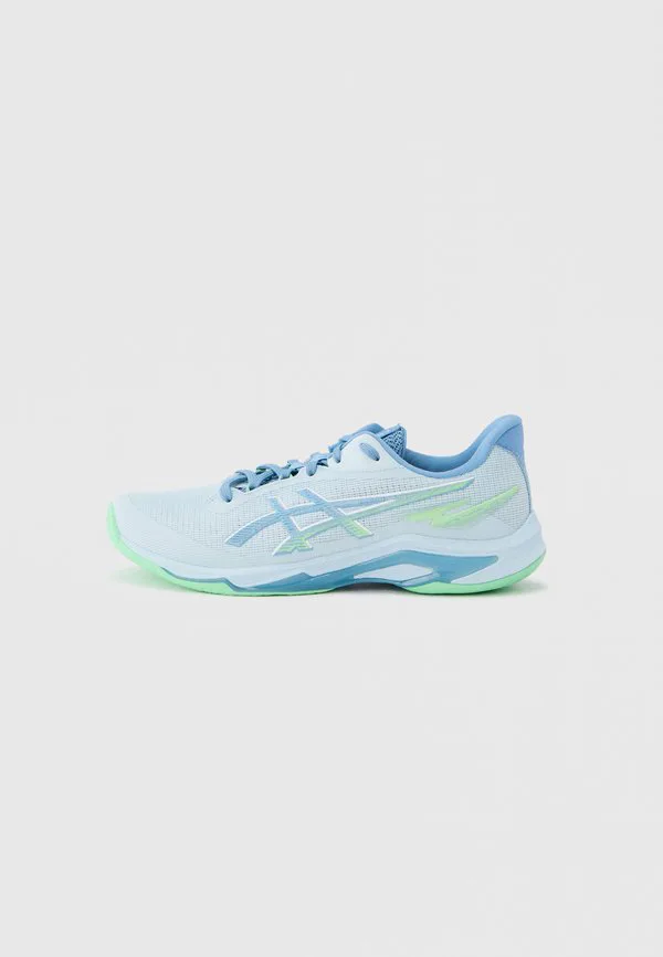 Волейбольные кроссовки netburner ballistic ff 4 Asics, Cool Grey/Saba Blue