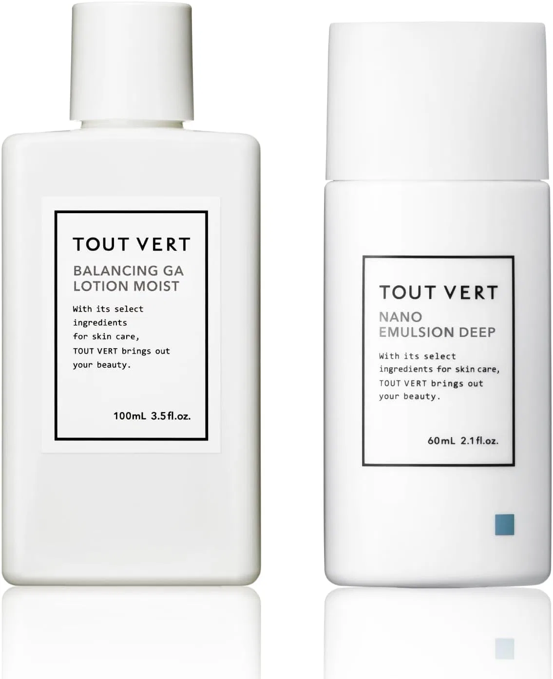 Набор лосьонов Tovel Balancing GA Lotion Moist 100 мл + Nano Emulsion Deep 60 мл