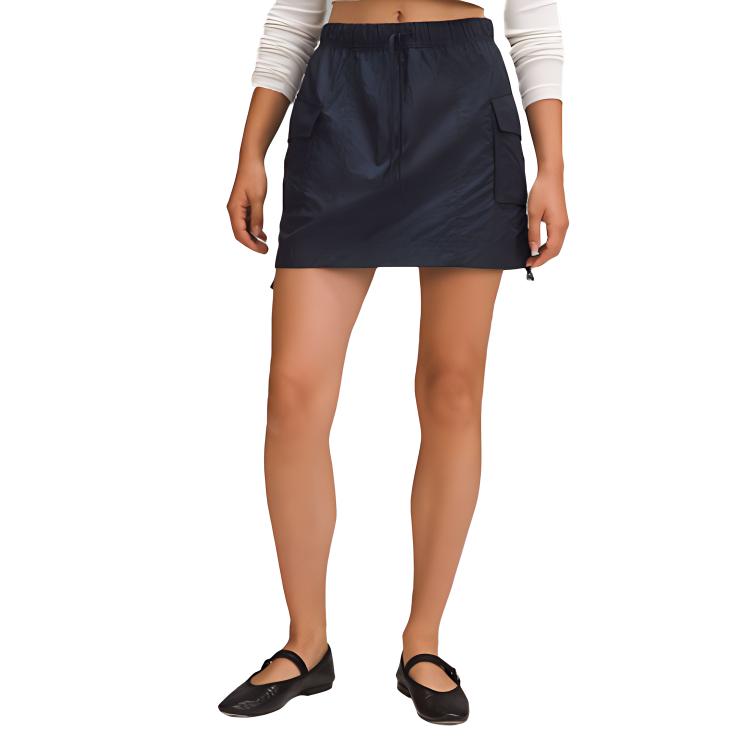

Короткая юбка-карго для женщин FW24 Lululemon, Black/BLK