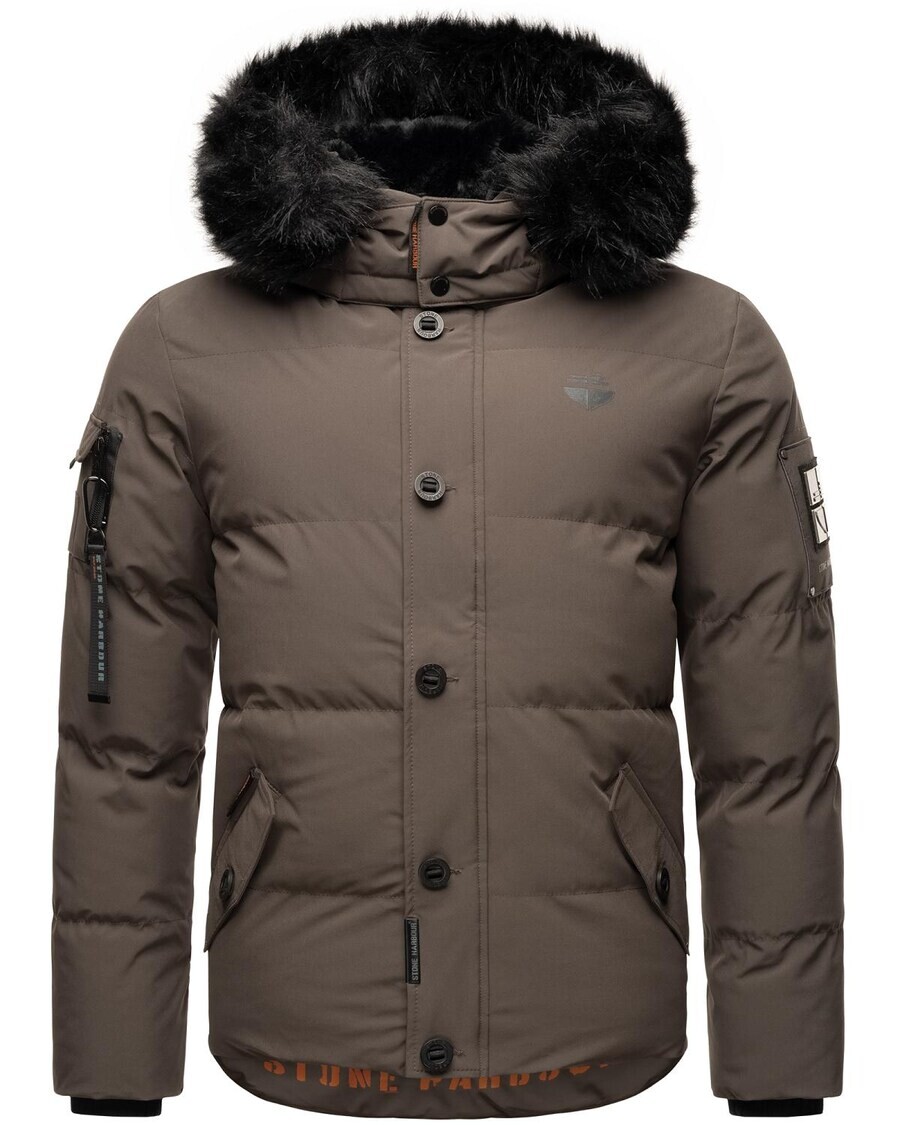 

Зимняя куртка STONE HARBOUR Winter Jacket Halvaar, цвет muddy colored