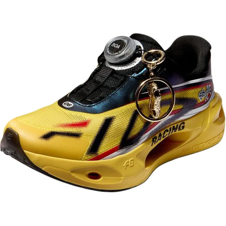 Кроссовки детские беговые SPEED 6 Rebound Support Low top Yellow Black Red FILA KIDS — фото 3