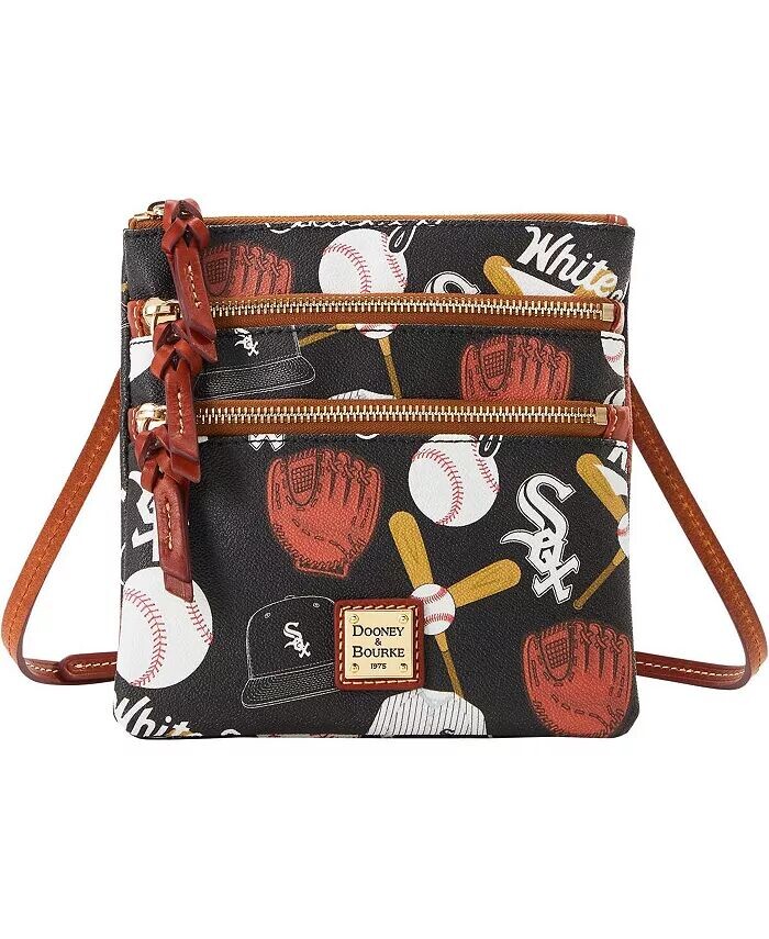 

Женская сумка через плечо Chicago White Sox Game Day с тройной молнией Dooney & Bourke