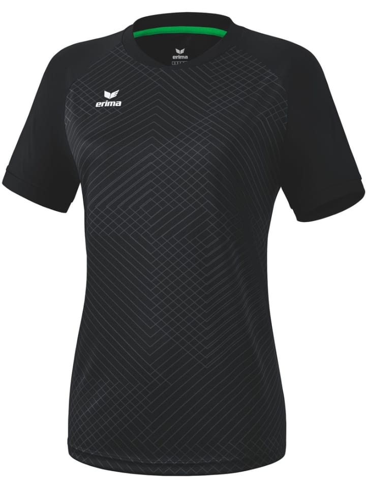 

Женская футболка Мадрид черного цвета erima