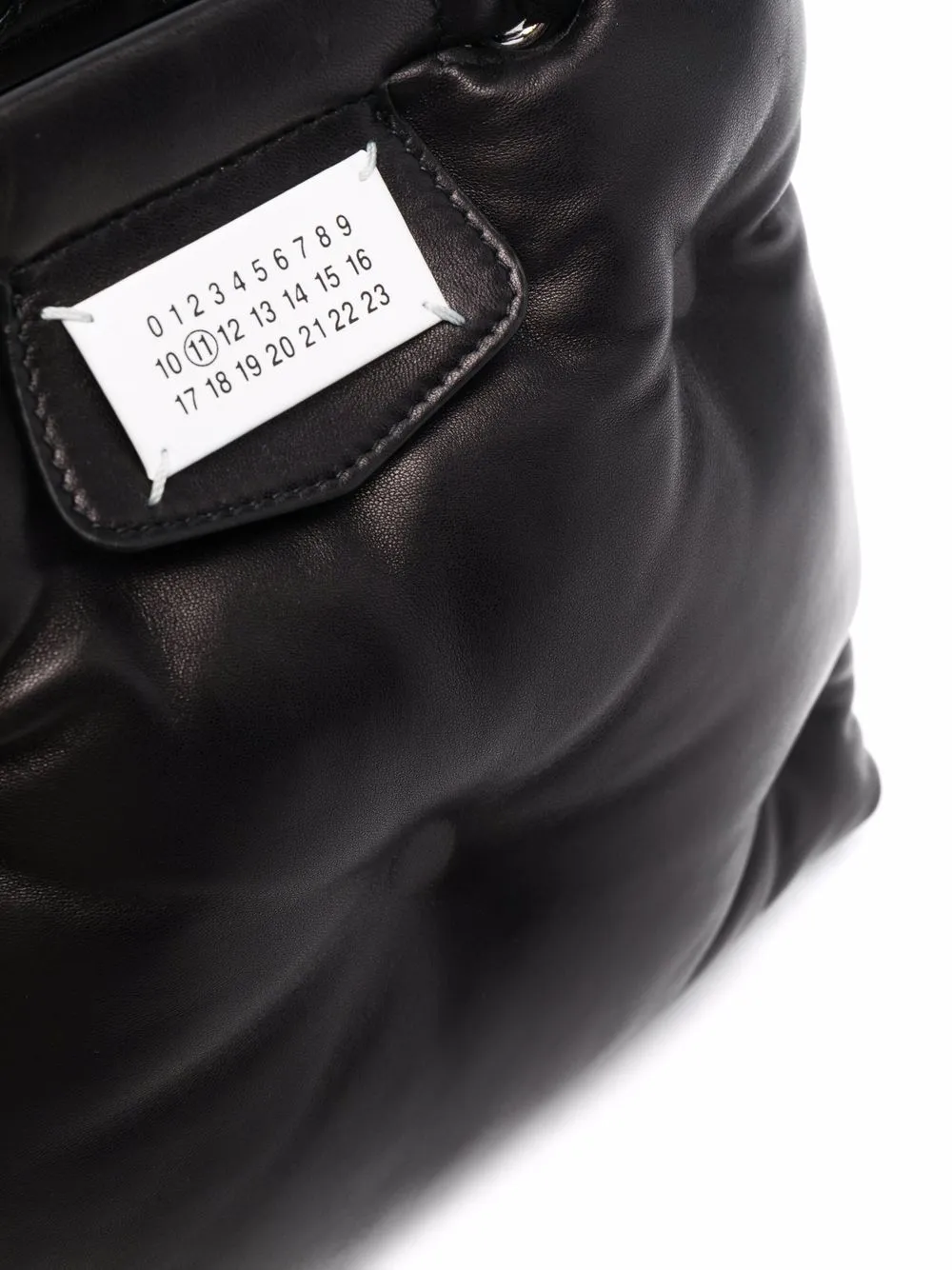 Маленькая сумка-тоут Glam Slam MAISON MARGIELA, черный — фото 4
