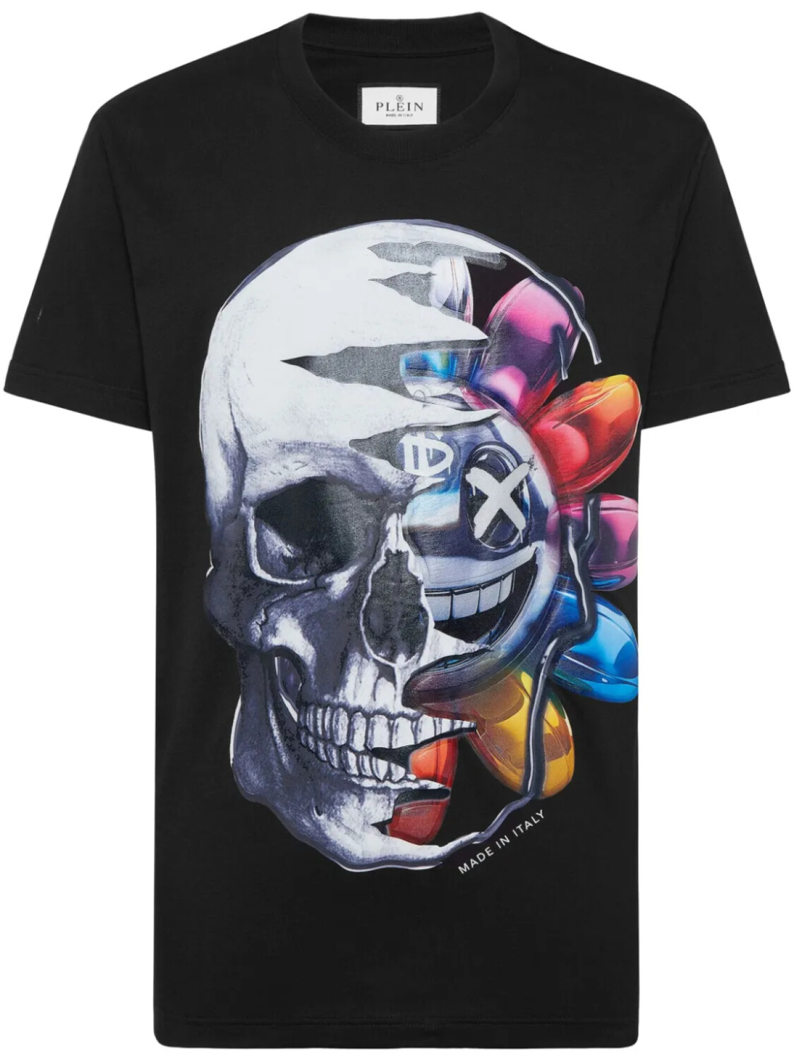 

Футболка Philipp Plein SS Graffiti, черный