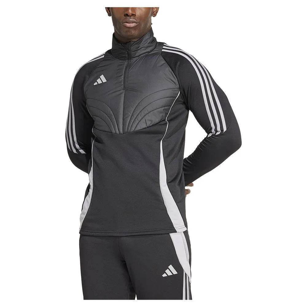 

Толстовка adidas Tiro 24 Winterized half zip, серый