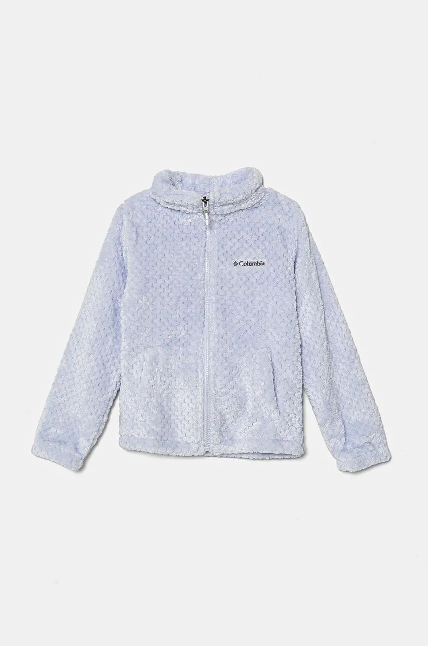 

Детская флисовая толстовка Columbia Fire Side, фиолетовый