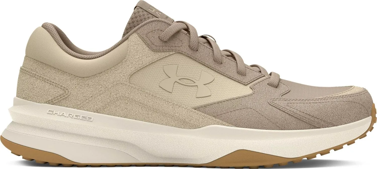 Мужские кроссовки Under Armour UA Edge Lthr Cross Trainer, серо-коричневый — фото 3