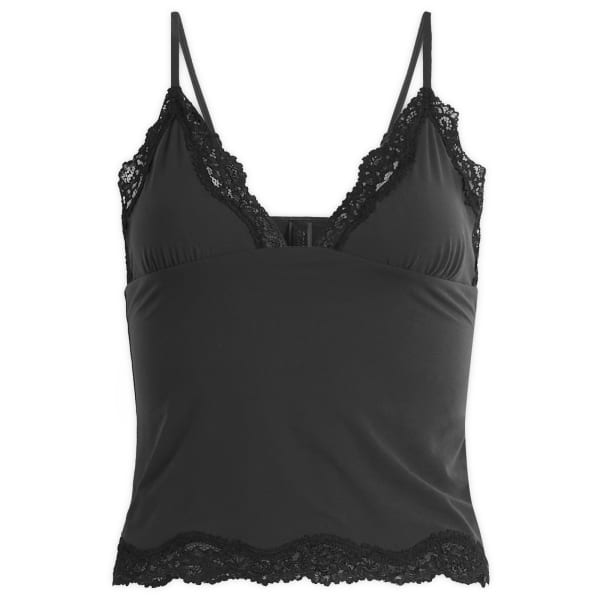 

Треугольный кружевной топ-майка подходит всем Skims, Onyx