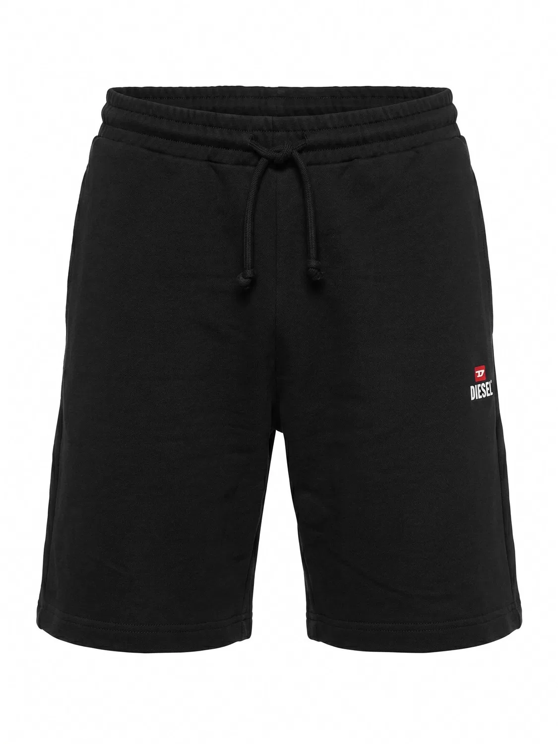 Спортивные шорты Diesel Regular Workout Pants P-CROW SWEAT SHORTS черного цвета