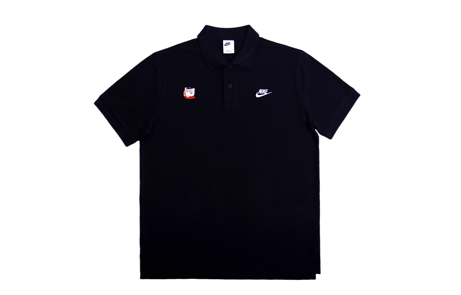 

Рубашка поло мужская черная Nike, черный