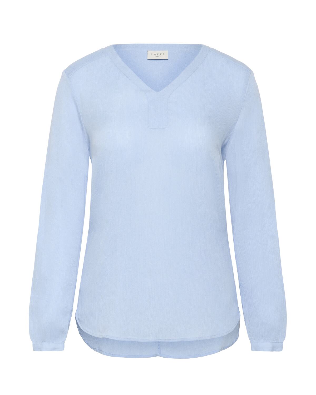 

KAFFE CURVE Блузка 'KCami' в цвете Sky Blue