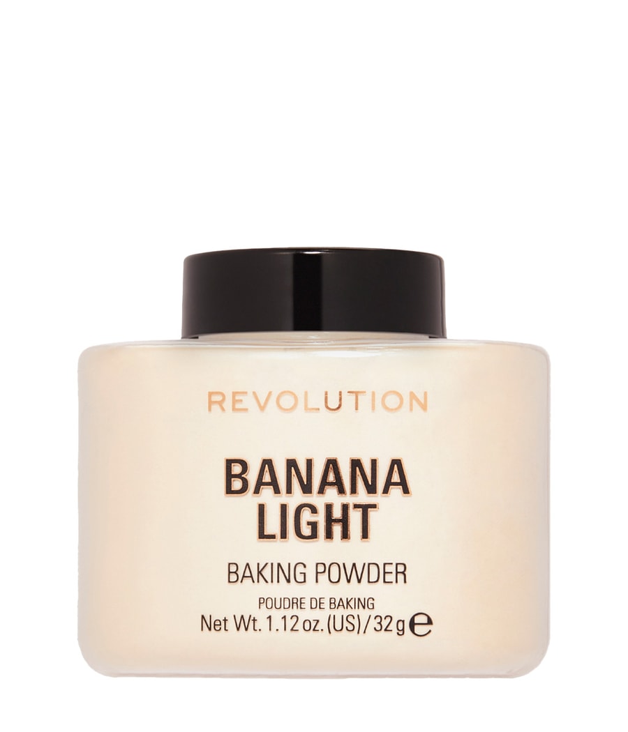 

Пудра REVOLUTION Loose Baking Powder, Banana Light, 32g