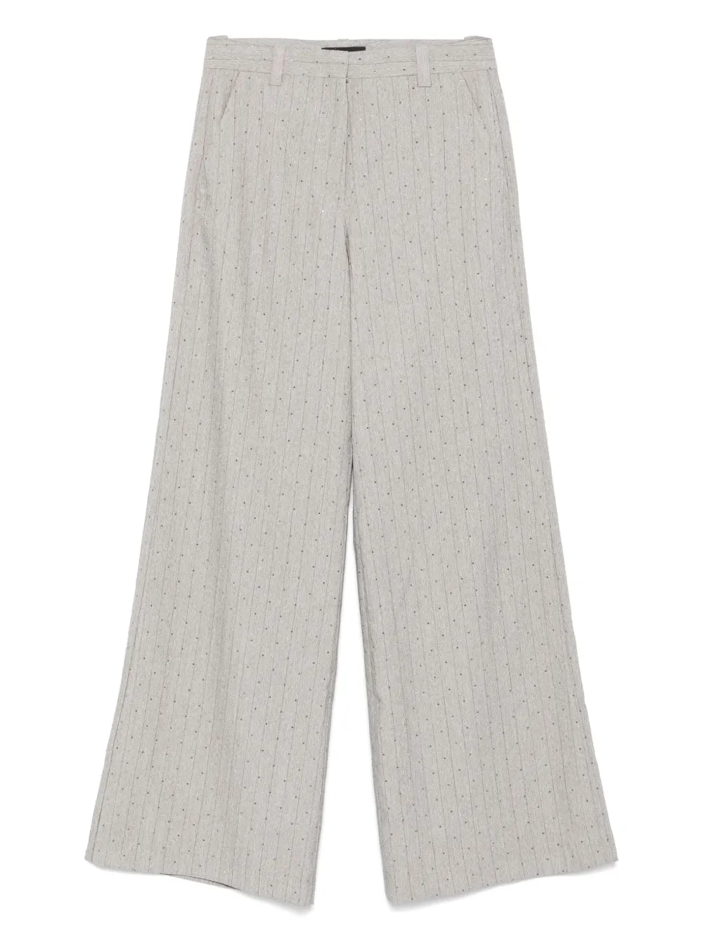 

Брюки в тонкую полоску Maje, серый