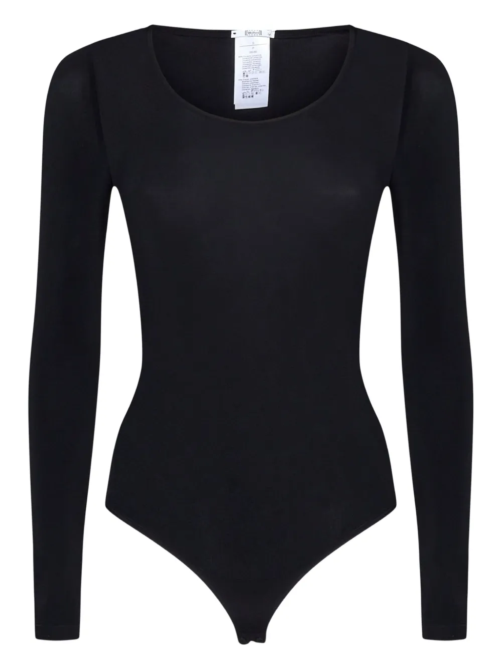 

Боди с длинными рукавами Wolford, черный