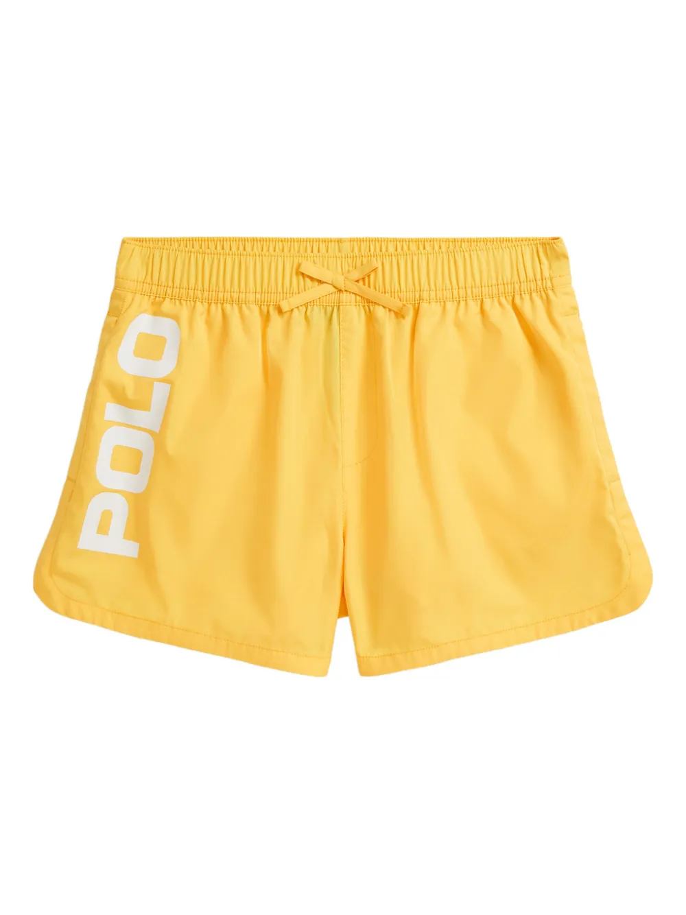 

Шорты с логотипом Polo Ralph Lauren Kids, желтый