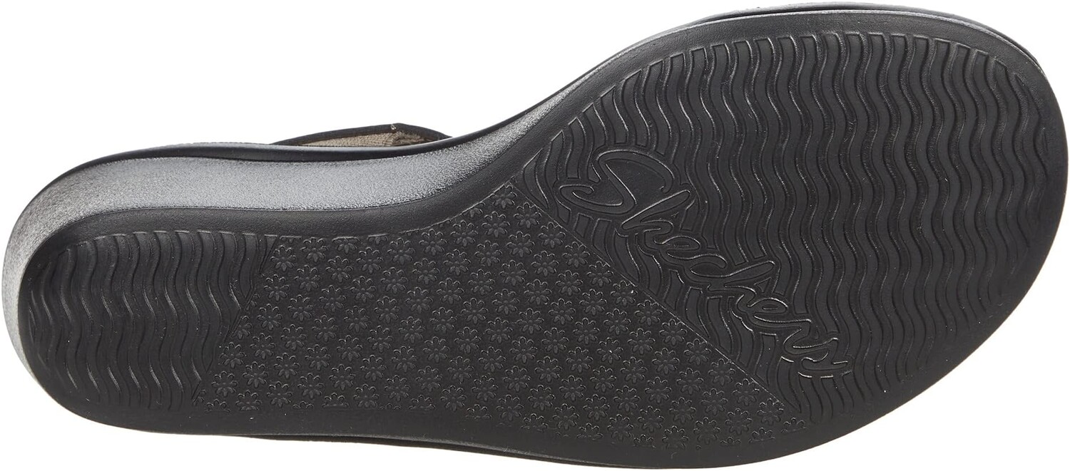 Босоножки Rumble On - Sassy Dayz SKECHERS, цвет Black/Black — фото 3