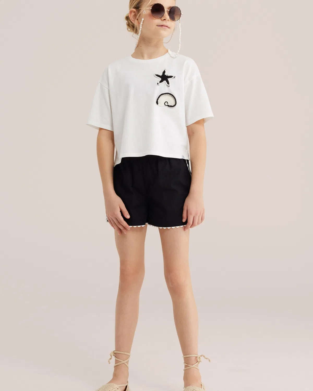 Брюки свободного кроя We Fashion, Black — фото 4