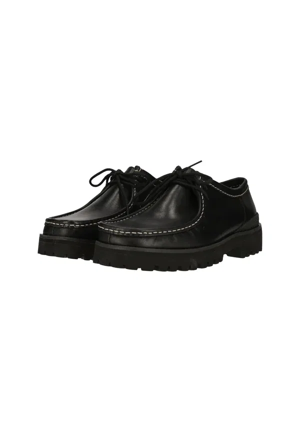 Ботинки повседневные Clarks Originals Walla yukoner, черная кожа — фото 2