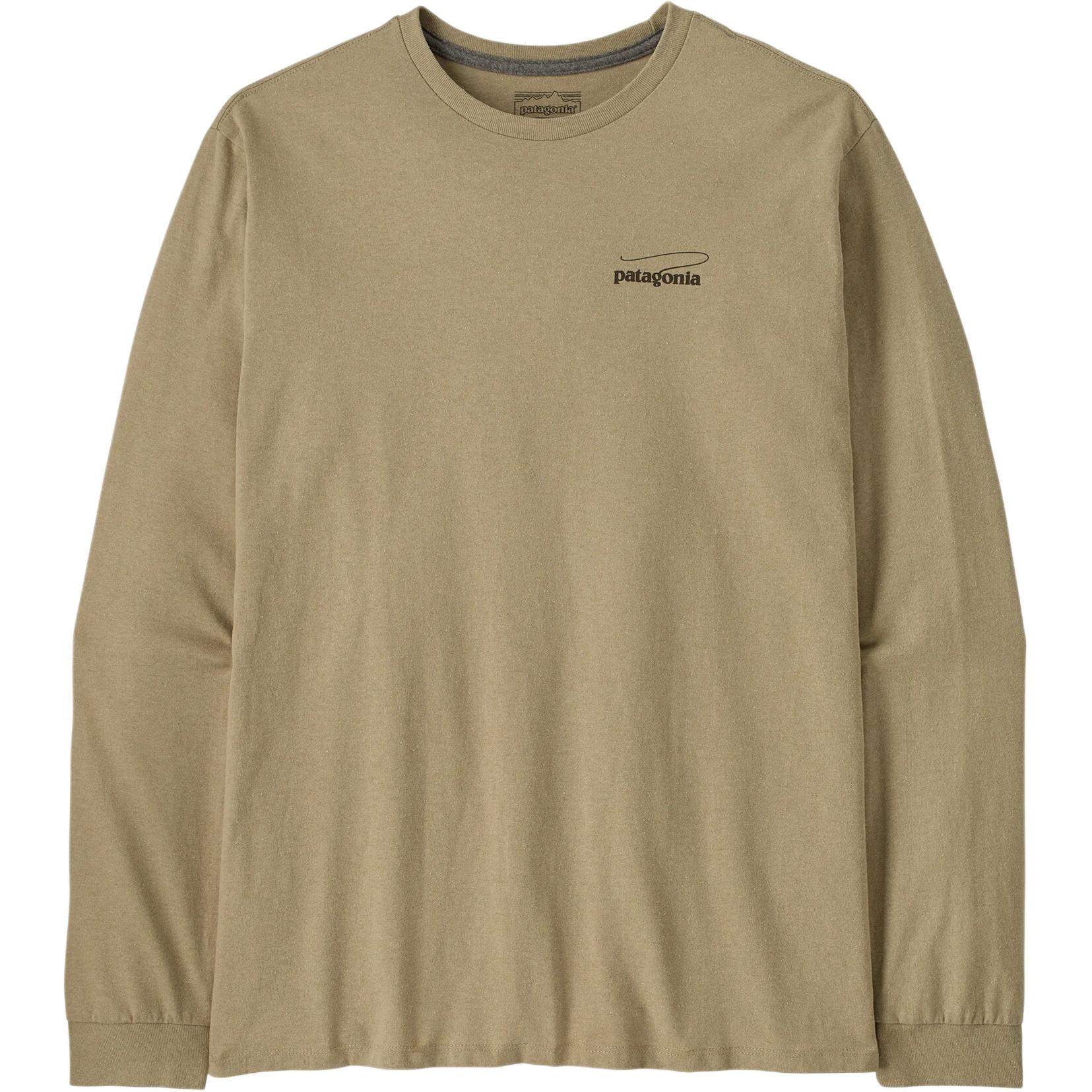 Футболка Responsibili Tee Casting Logo Tee мужская Patagonia, синий — фото 3