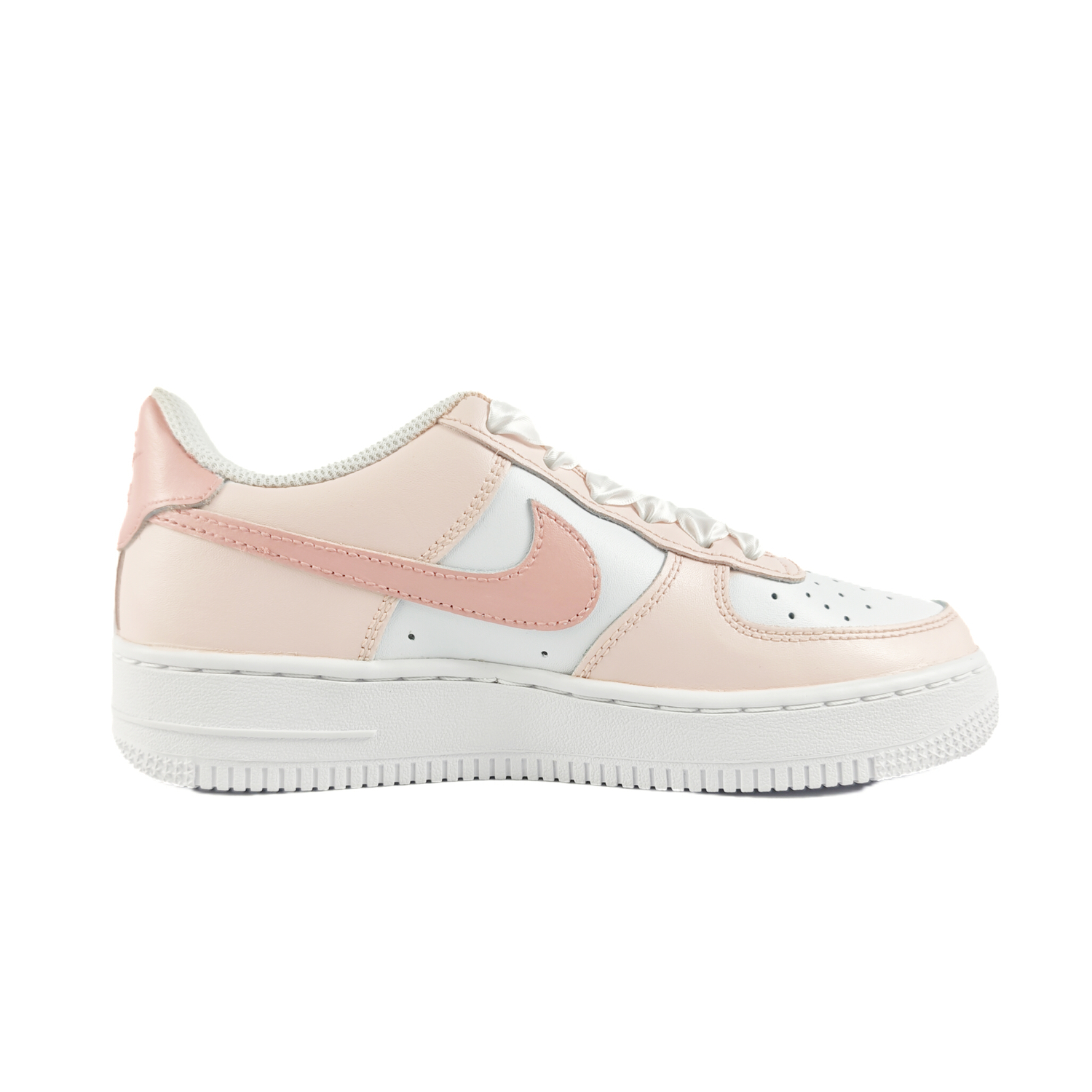 Детские скейтерские кроссовки Air Force 1 для школьников Nike, белый — фото 3