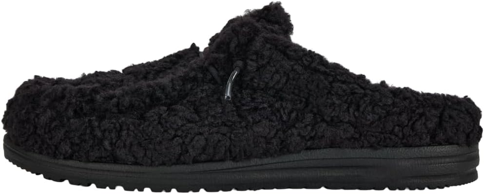 

Мужские тапочки HEYDUDE Wally Cozy, Легкие мужские слипоны, Удобная и повседневная обувь, черный