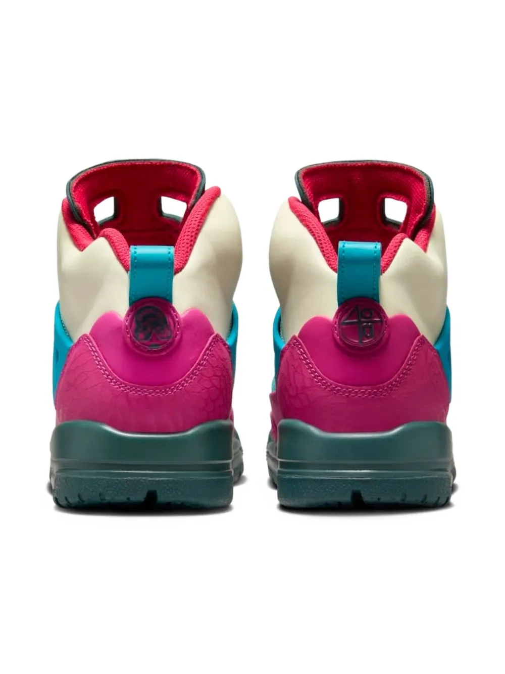 Кроссовки Jordan Winterized Spizike Coconut Milk/Active Pink/Aquamarine/Oxidized Green Jordan Kids, нейтральный — фото 3