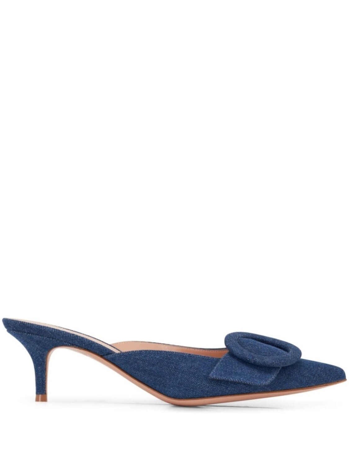 

Gianvito Rossi джинсовые мюли Portofino 55, синий