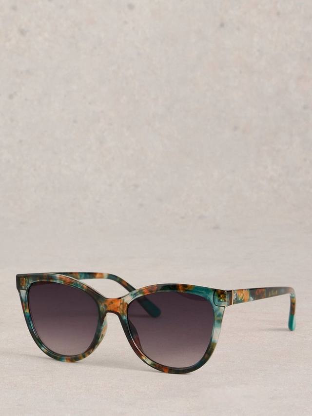 

Кошачий глаз солнцезащитные очки White Stuff, Multi/Grey Gradient