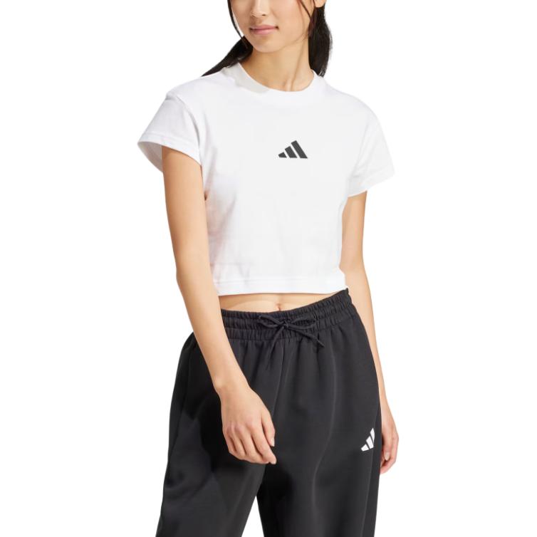 Adidas Футболка Future Icons женская белая — фото 4