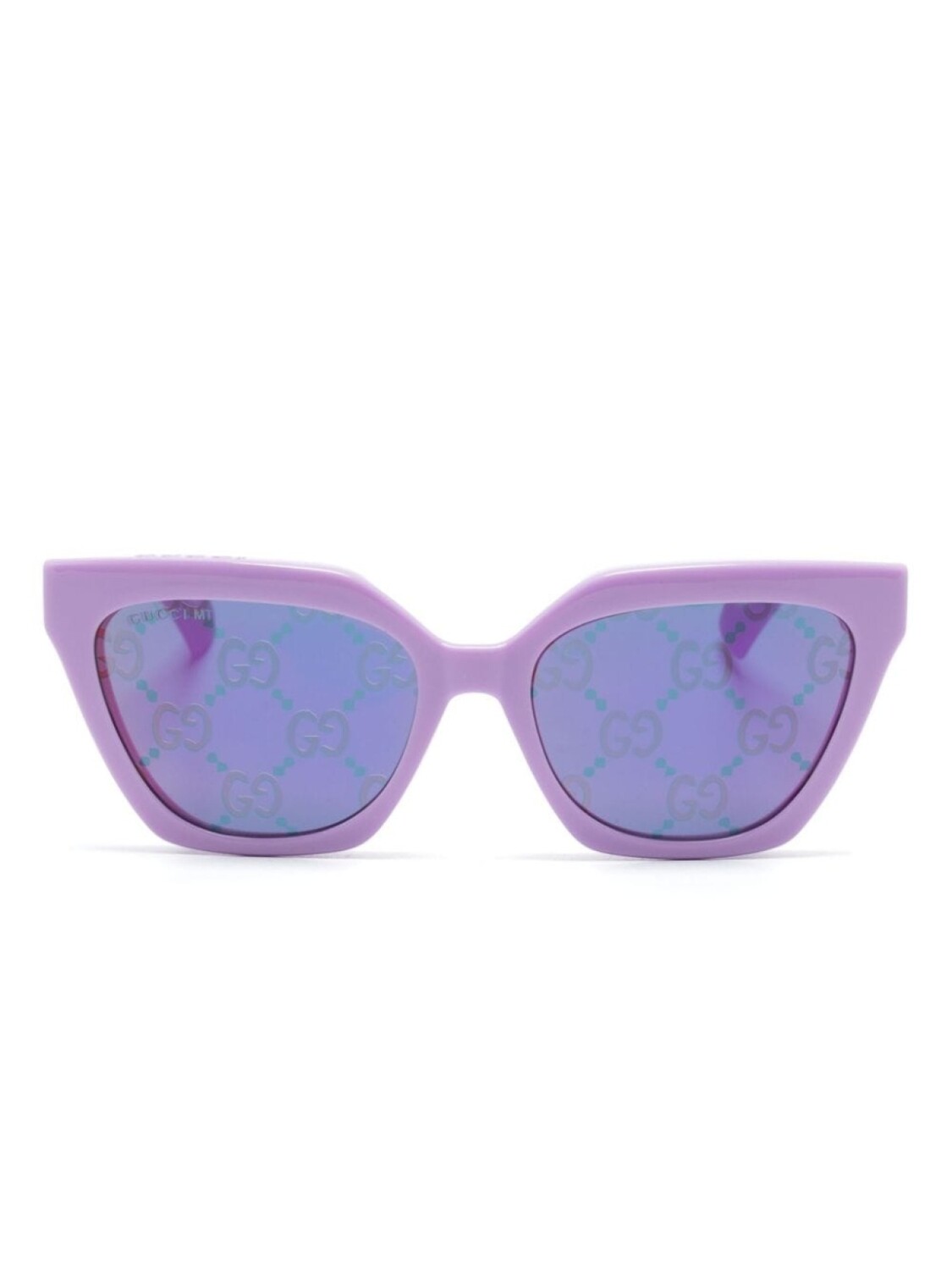 

Солнцезащитные очки в оправе 'кошачий глаз' Gucci Eyewear, фиолетовый