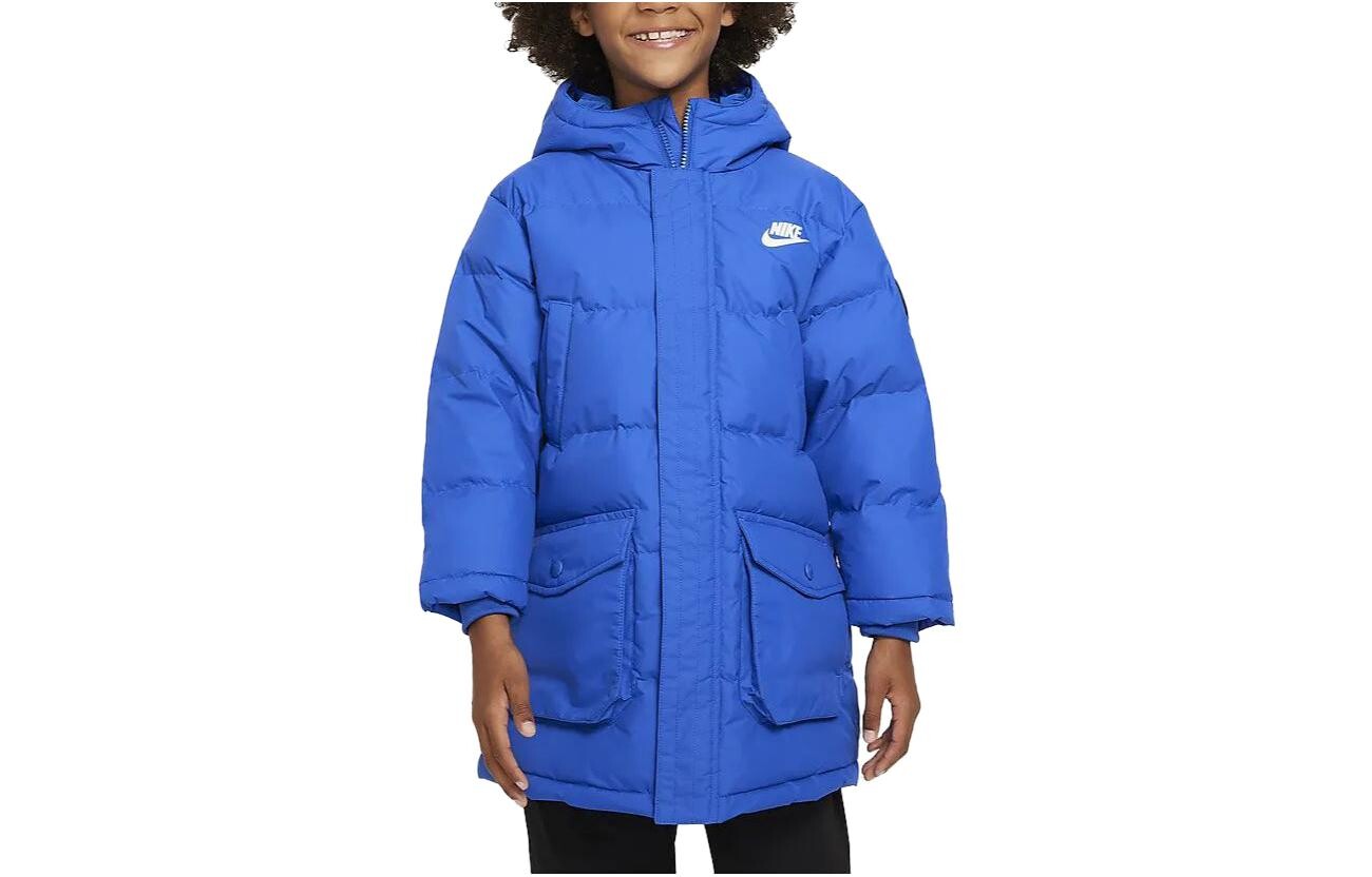 

Nike Kids Пуховик/пуховик, цвет Game Royal