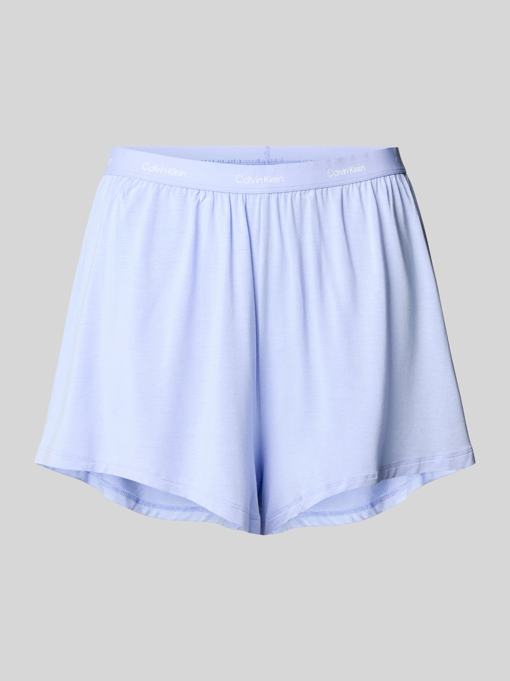 

Пижамные шорты свободного кроя с эластичной резинкой на поясе Calvin Klein Underwear, светло-голубой