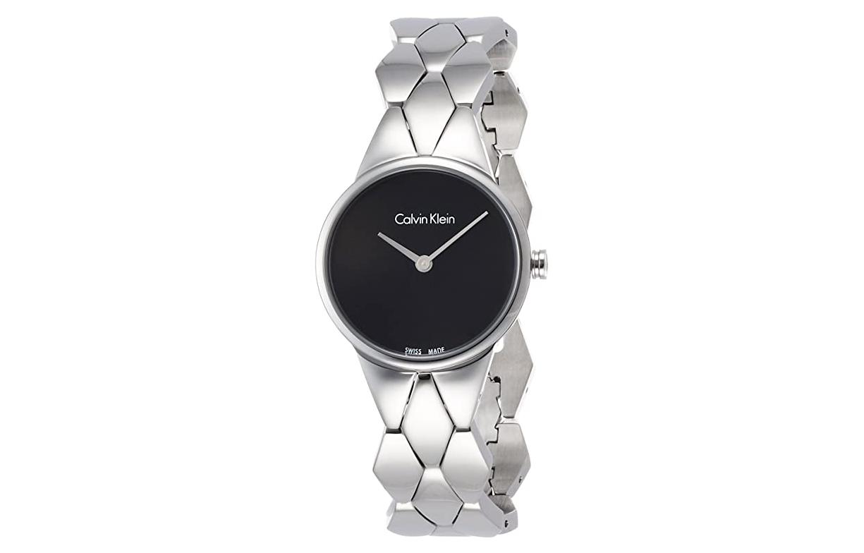 

Calvin Klein Часы Wrist Watch Quartz Movement Stainless Steel Strap Black Dial Women's, Black Dial