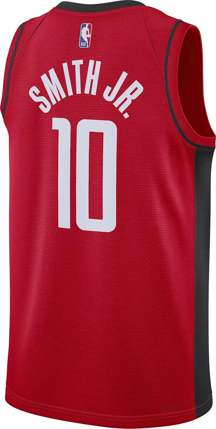 Мужская красная майка Nike Houston Rockets Jabari Smith Jr. #1 Swingman — фото 3